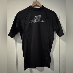 O'Neill Black Short Sleeve Rash Guard - XL